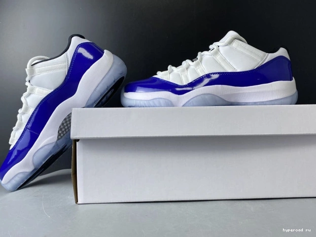 Low Jordan Air White Retro AH7860-100 11 Concord 0524